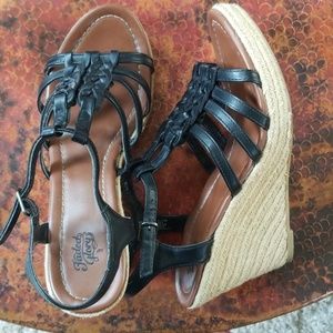 Faded Glory wedge heels